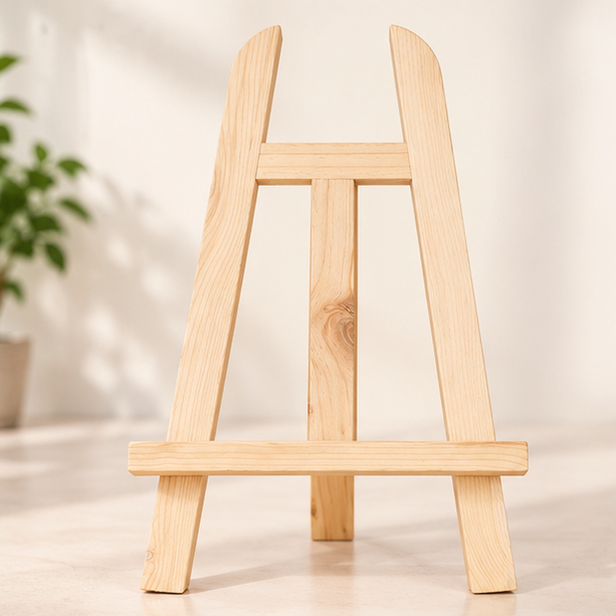 Chi tiết giá vẽ tranh bằng gỗ cao 60cm