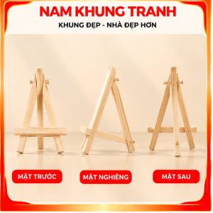 Giá vẽ tranh nhí bằng gỗ cao 20cm