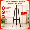 Giá vẽ tranh sơn đen cao 150cm