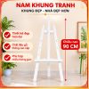Giá vẽ tranh sơn trắng cao 90cm